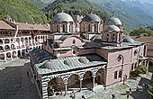 Rila Monastery, the five domed church the Nativity of the Virgin 